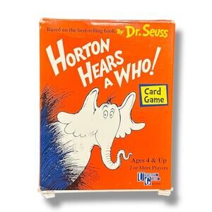 University Games Dr. Seuss Horton Hears a Who Card Game